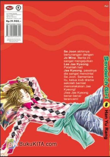 Cover Belakang Buku Sandwich Girl 8
