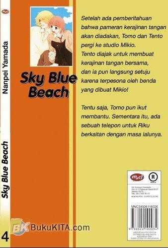 Cover Belakang Buku Sky Blue Beach 4