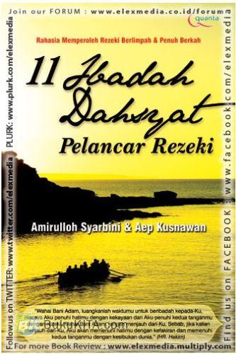 Cover Buku 11 Ibadah Dahsyat Pelancar Rezeki