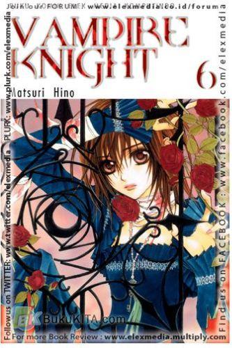 Cover Buku Vampire Knight 06