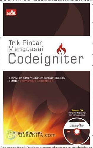 Cover Buku Trik Pintar Menguasai Codeigniter