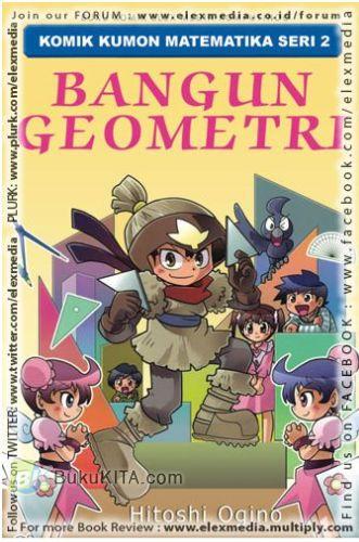 Cover Buku Kumon Series : Bangun Geometri