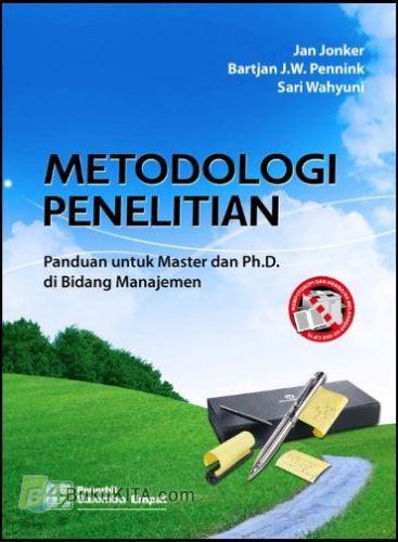Cover Buku Metodologi Penelitian : Panduan Untuk Master dan Ph.d di Bidang Manajemen