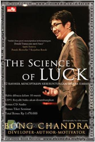 Cover Buku Science Of Luck+Cd