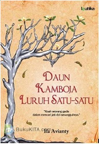 Cover Buku Daun Kamboja Luruh Satu Satu