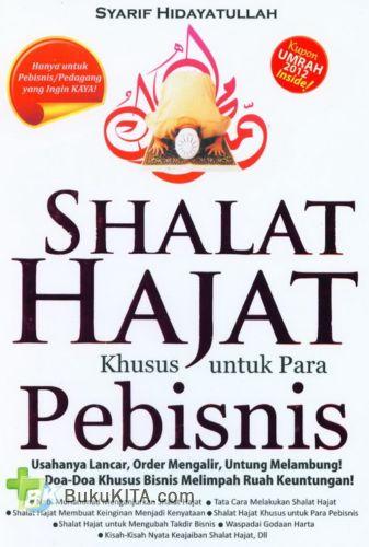 Cover Buku Shalat Hajat Khusus untuk Para Pebisnis