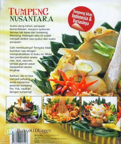 Cover Belakang Buku Tumpeng Nusantara Food Lovers