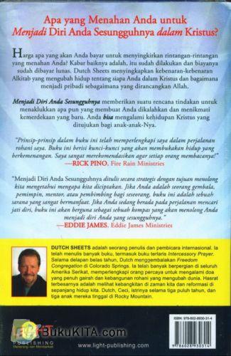 Cover Belakang Buku Menjadi Diri Anda Sesungguhnya