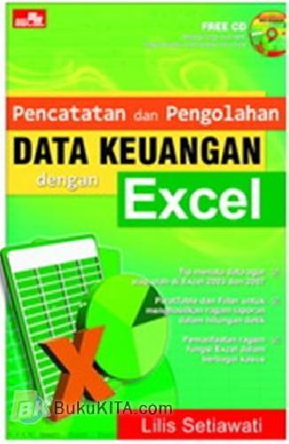 Cover Buku Pencatatan & Pengolahan Data Keuangan dengan Excel