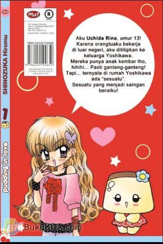 Cover Belakang Buku Pudding in Love 1
