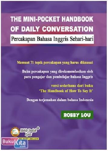 Cover Buku The Mini-Pocket Handbook of Daily Conversation