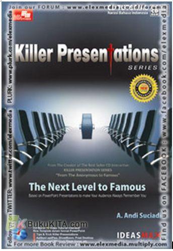 Cover Buku CBT Killer Presentation : NEXT LEVEL TO FAMOUS