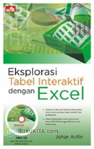 Cover Buku Eksplorasi Tabel Interaktif dengan Excel