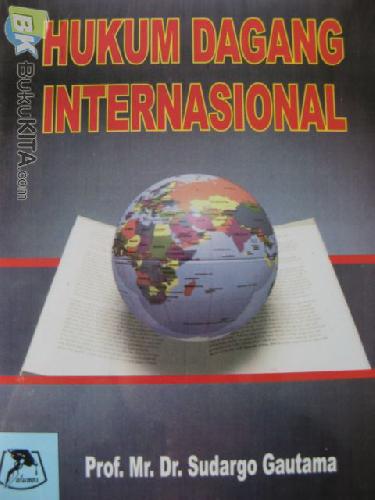 Cover Buku Hukum dagang internasional