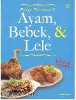 Cover Buku Resep Terfavorit Ayam, Bebek, dan Lele
