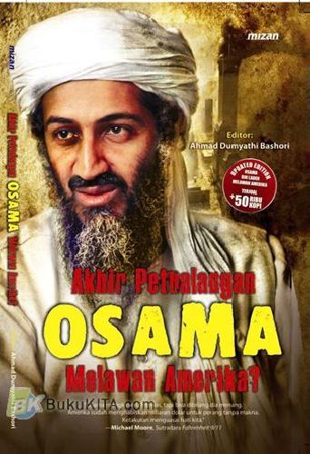 Cover Buku Akhir Petualangan Osama Melawan Amerika?