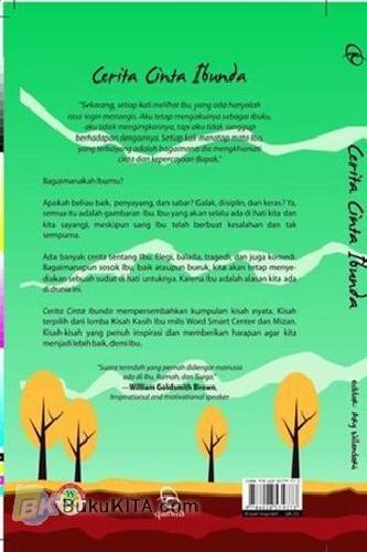 Cover Belakang Buku Cerita Cinta Ibunda