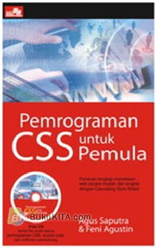 Cover Buku Pemrograman CSS untuk Pemula