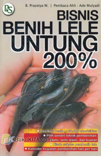 Cover Buku Bisnis Benih Lele Untung 200%