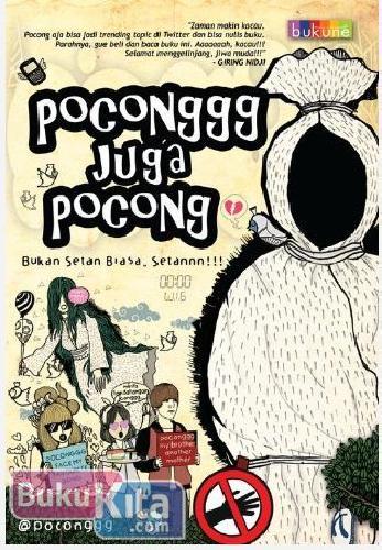 Cover Buku Poconggg Juga Pocong (Cover lama)