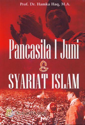 Cover Buku Pancasila 1 Juni & Syariat Islam