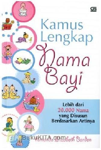 Cover Buku Kamus Lengkap Nama Bayi (Cover Baru)