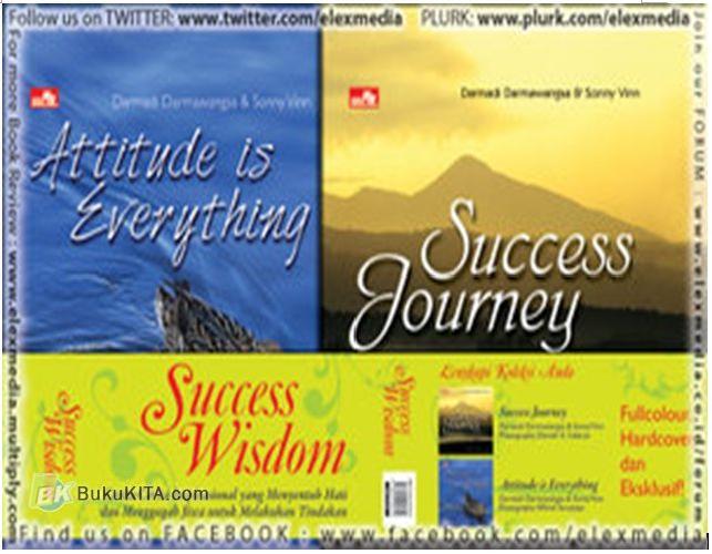 Cover Buku Paket Success Wisdom : Attitude is Everything & Success Journey