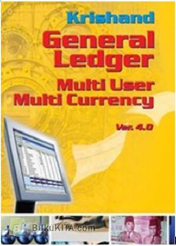 Cover Buku CD Krishand GL Multi User & Multi Currency Ver 4.0