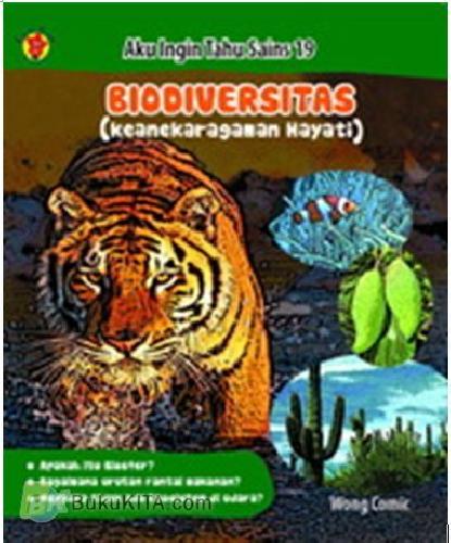 Cover Buku Aku Ingin Tahu Sains 19 - Biodiversitas