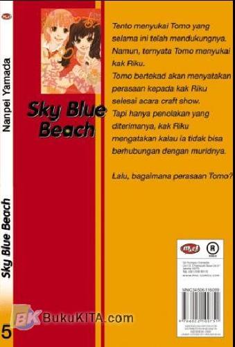 Cover Belakang Buku Sky Blue Beach 5