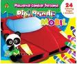 Cover Buku Mewarnai Gambar Bersama Pipi Panda : Mobil