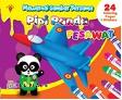 Cover Buku Mewarnai Gambar Bersama Pipi Panda : Pesawat