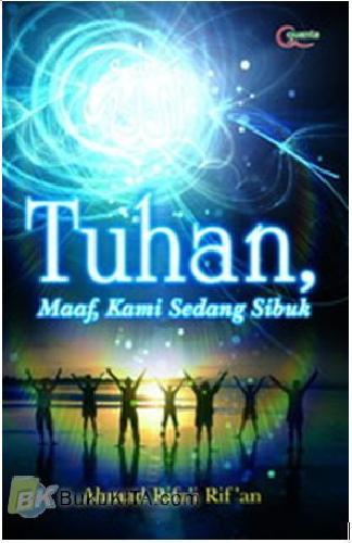 Cover Buku Tuhan, Maaf, Kami Sedang Sibuk