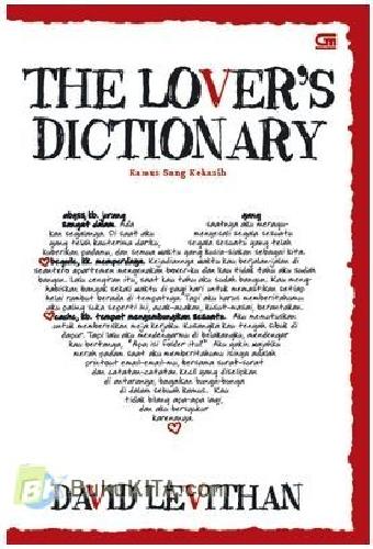 Cover Buku Kamus Sang Kekasih - The Lover