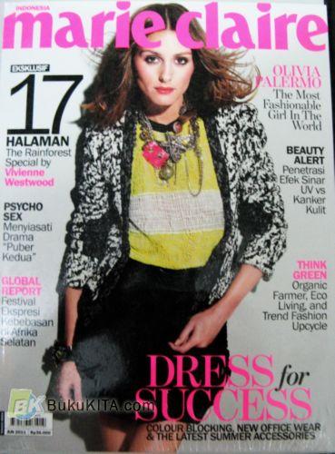 Cover Buku Majalah Marie Claire Indonesia Edisi 015 - Juni 2011
