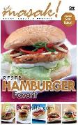 Cover Buku Resep Hamburger Favorit di Bawah 500 Kalori