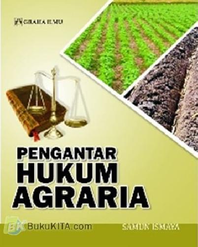 Cover Buku Pengantar Hukum Agraria
