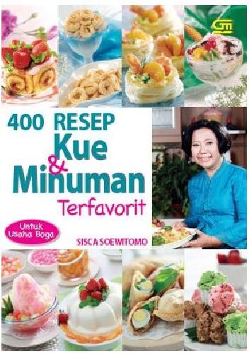 Cover Buku 400 Resep Kue & Minuman Terfavorit
