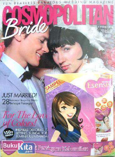 Cover Buku Majalah Cosmopolitan Bride Edisi Juli 2011