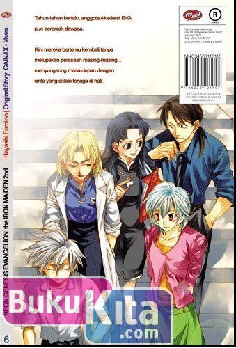 Cover Belakang Buku Neon Genesis Evangelion Ironmaiden 2nd # 6 (end)