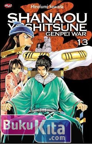 Cover Buku Shanaou Yoshitsune Genpei War 13