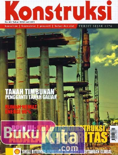 Cover Buku Majalah Konstruksi #402 - Juni 2011