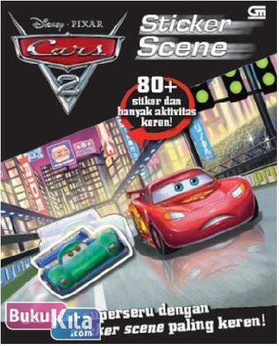 Cover Buku Cars 2 : Sticker Scene Disney
