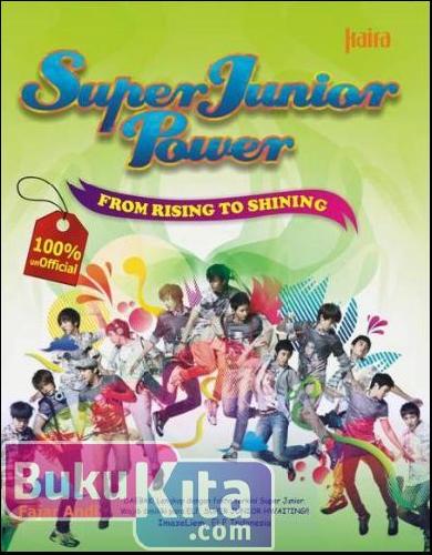 Cover Buku Super Junior Power! From Rising To Shining
