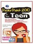 Cover Buku POWER POINT 2010 FOR TEEN