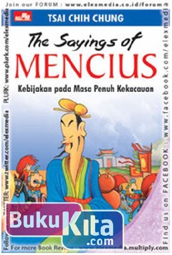 Cover Buku THE SAYINGS OF MENCIUS