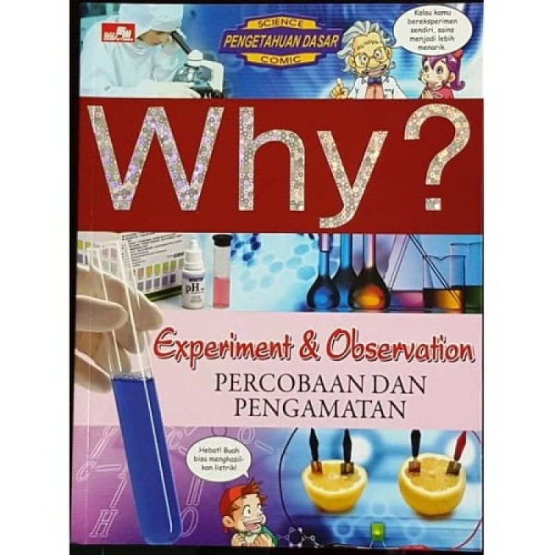Cover Buku Why? Experiment & Observation 