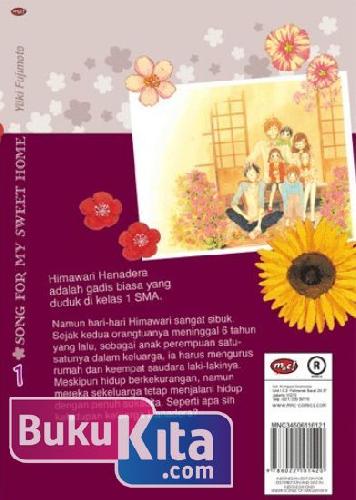 Cover Belakang Buku Song For My Sweet Home 1