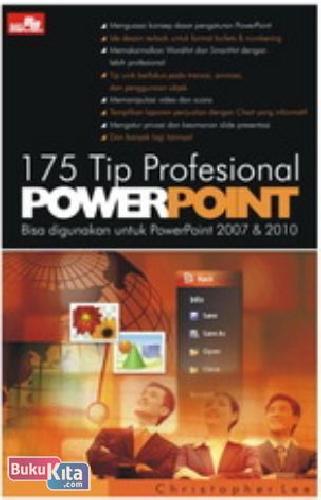 Cover Buku 175 Tip Profesional Power Point