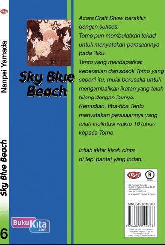 Cover Belakang Buku Sky Blue Beach 6 (Tamat)